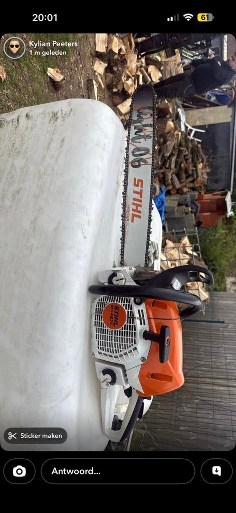 Kettingzaag, Tuin en Terras, Hand-tuingereedschap, Ophalen, Gebruikt