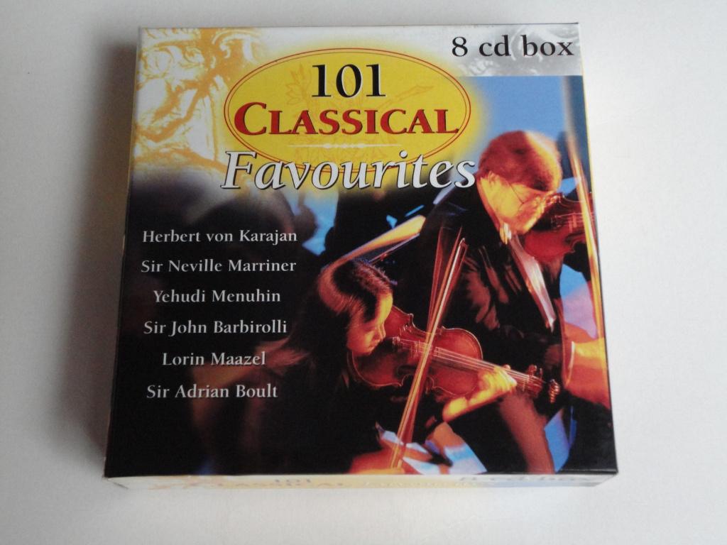 101 Classical Favourites (8 X CD BOX), Ophalen of Verzenden
