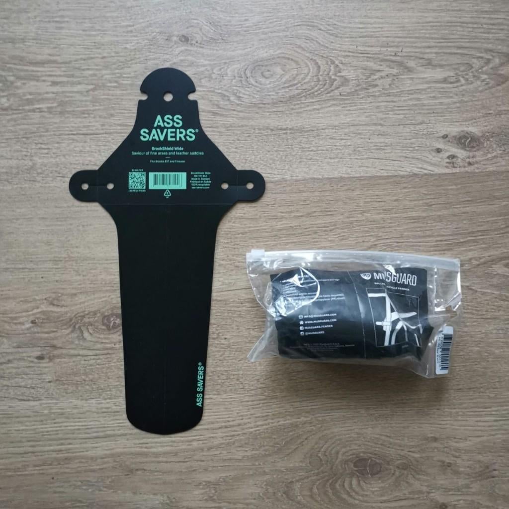 2 type mudguards voor koers - en retro stadsfietsen, Vélos & Vélomoteurs, Vélos Pièces, Enlèvement, Garde-boue