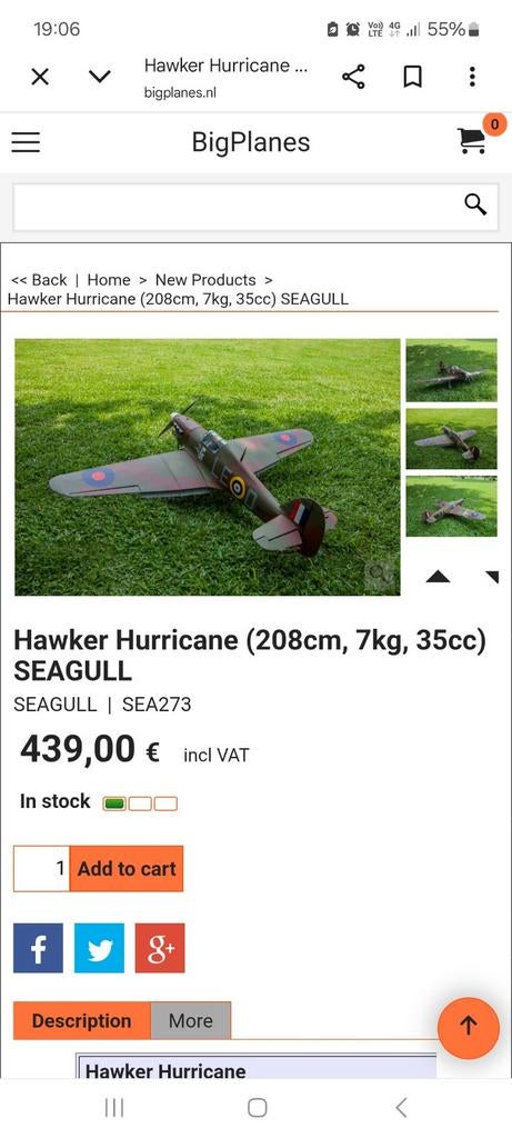 Hawker  hurricane, Ophalen