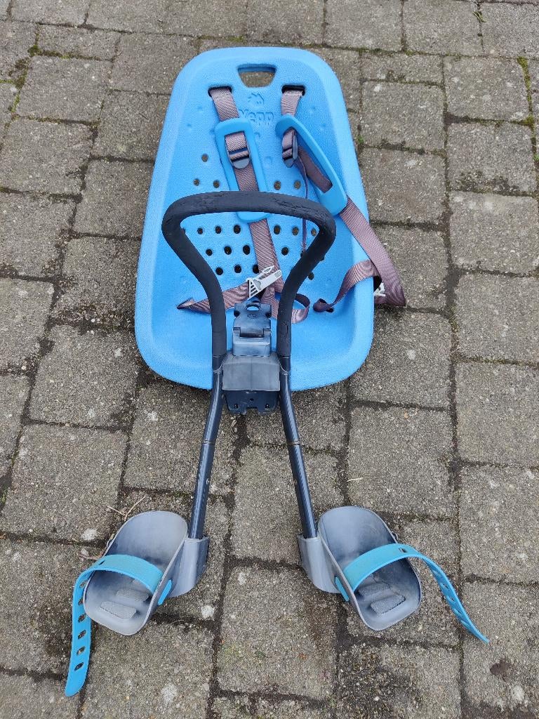 kinderzitje Thule Yepp mini (vooraan op stuur), Fietsen en Brommers, Fietsaccessoires | Fietsstoeltjes, Ophalen, Yepp (Thule)