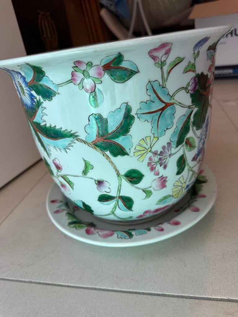 Chinese bloempot, Ophalen, Zo goed als nieuw