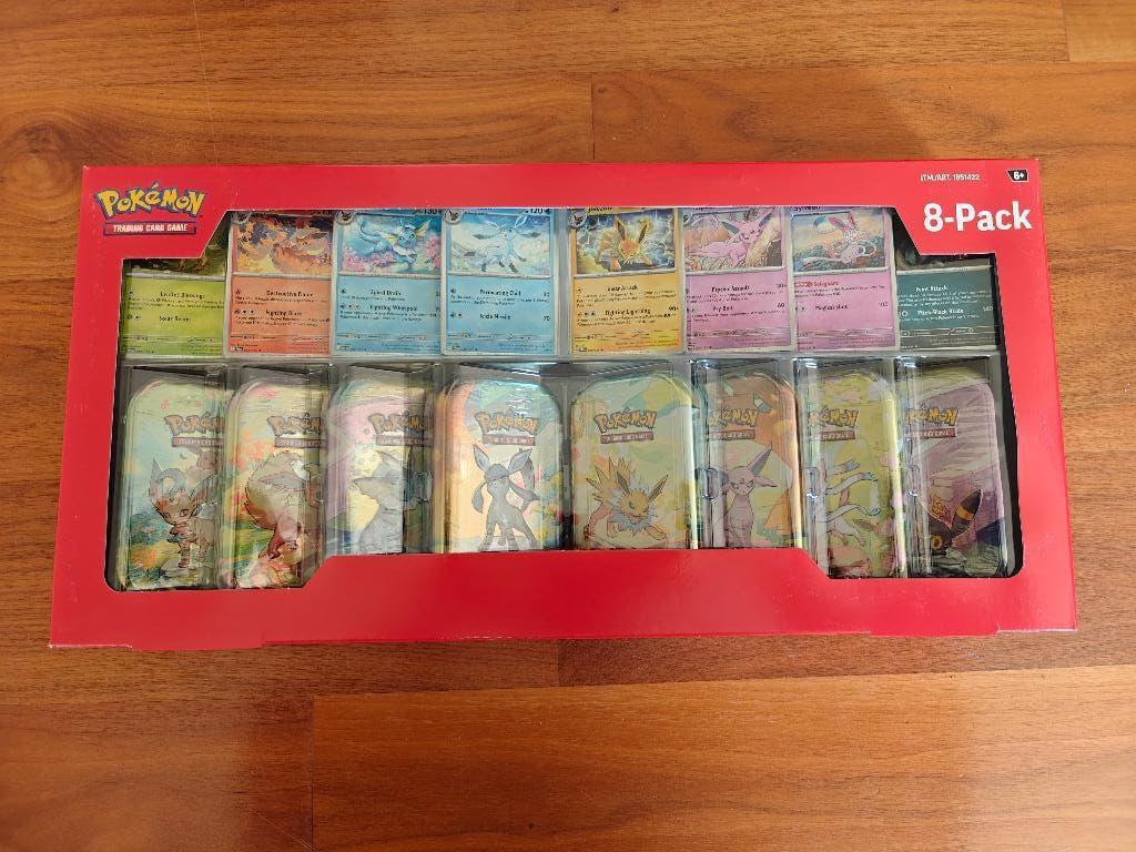 Prismatic Evolutions - Cosco tins collection, Enlèvement ou Envoi, Neuf, Booster box, Foil