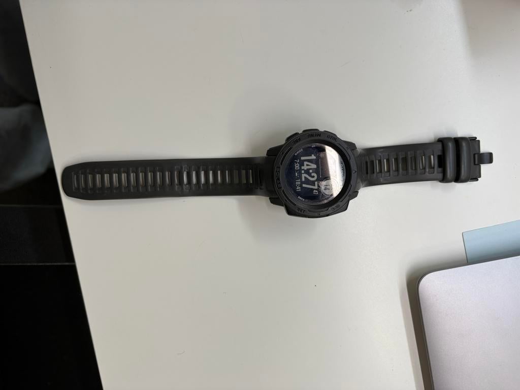 Garmin instinct solar, Enlèvement