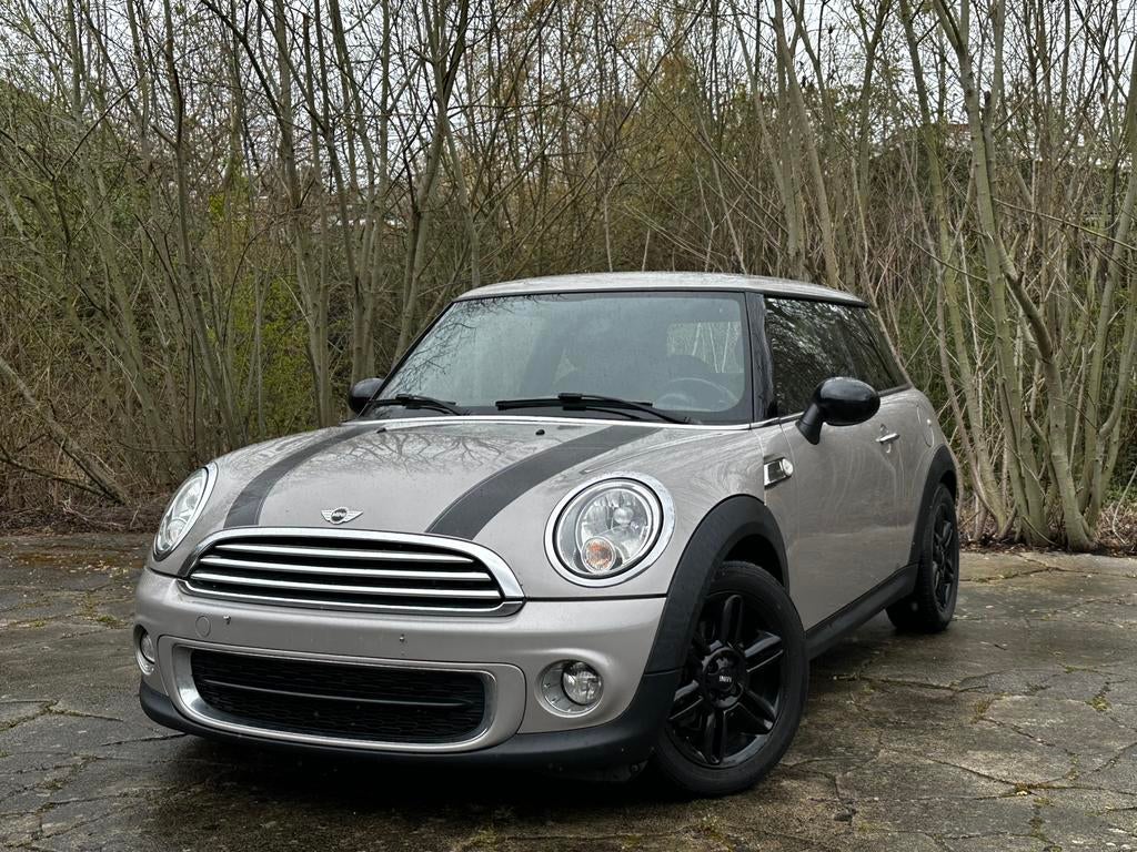 MINI One D 1.6D –PAKER STREET– EURO 5– Très propre, Auto's, Voorwielaandrijving, Zwart, 4 cilinders, Leder en Stof