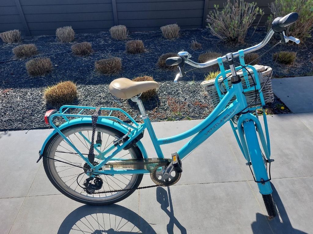 Venturelli meisjesfiets 24 inch, Ophalen, Versnellingen, Venturelli, Gebruikt