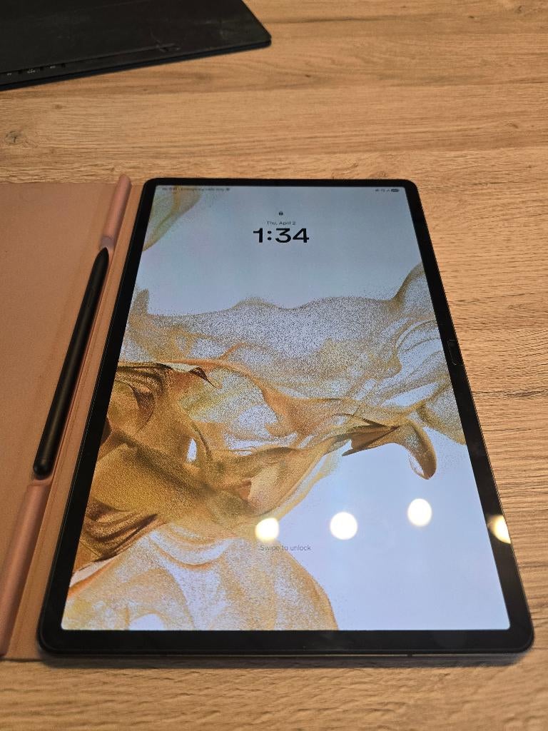 Samsung Galaxy Tab S8 Plus 5G met toetsenbord, Computers en Software, Android Tablets, Ophalen, Zo goed als nieuw, Samsung, Galaxy Tab S8+ 5G