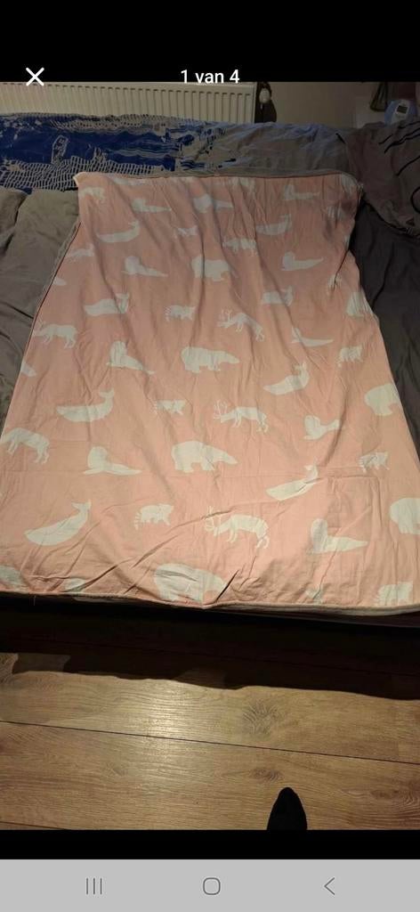 Verzwaringsdeken kindje, Ophalen