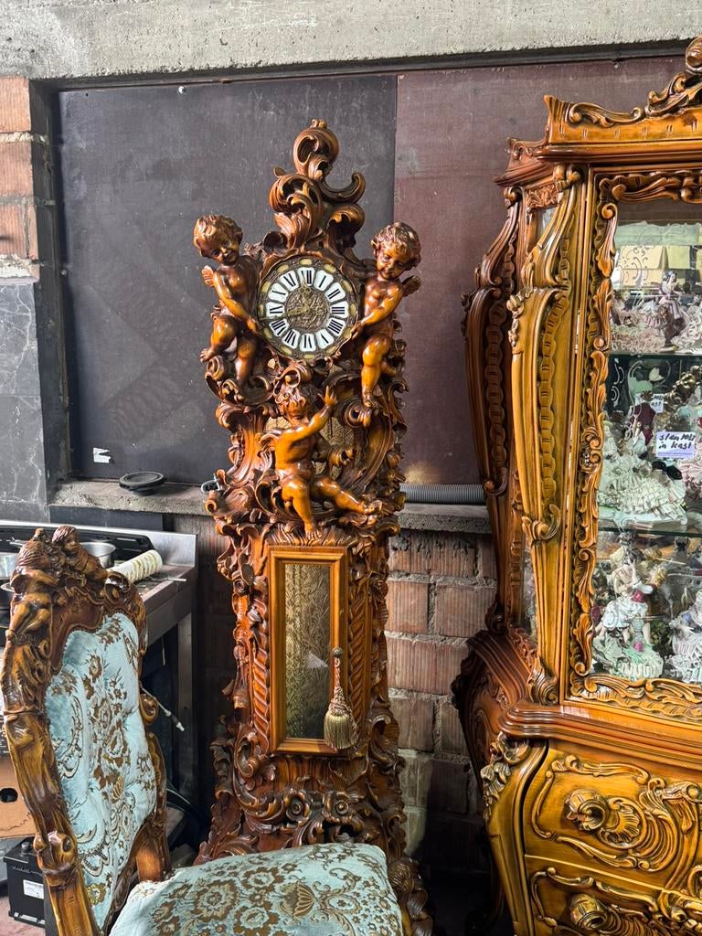 Barok staande klok, Antiek en Kunst, Ophalen