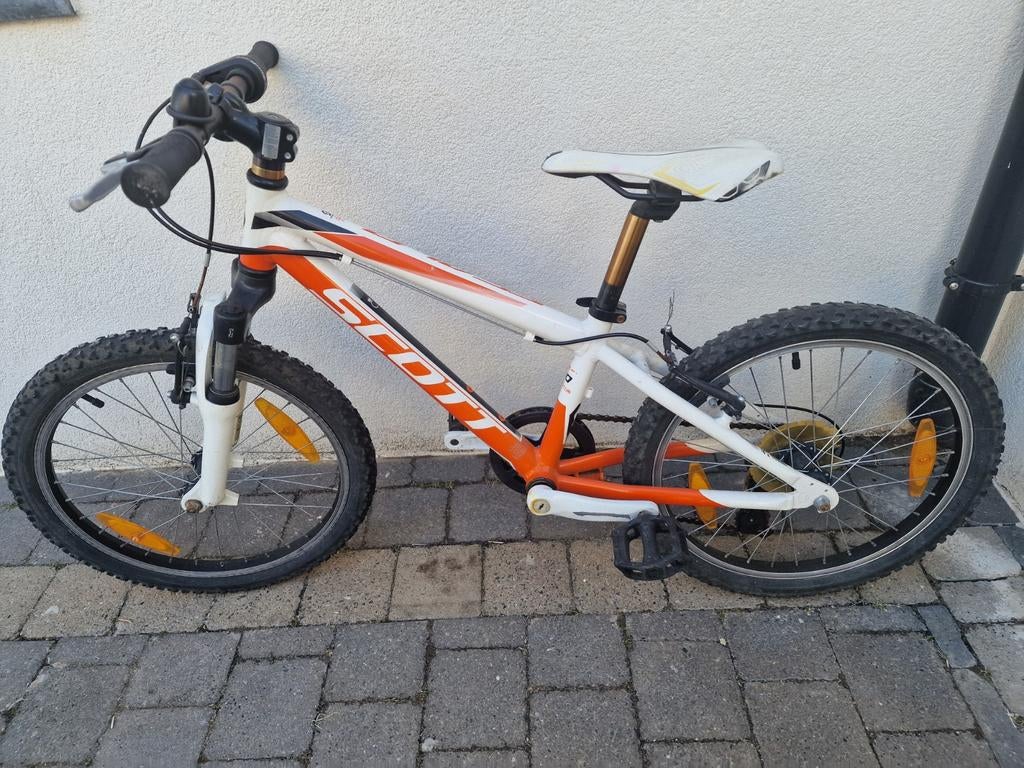 Scott kinderfiets, Ophalen