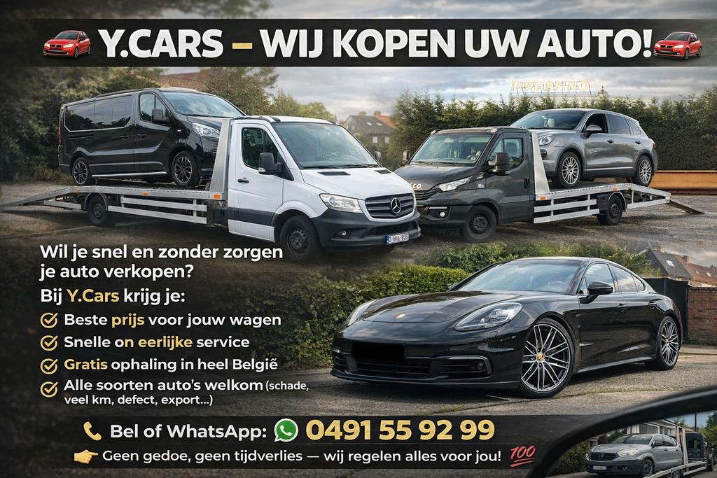 Welkom bij Y.cars opkoper alle wagens 0491559299, Auto-onderdelen, Ophalen