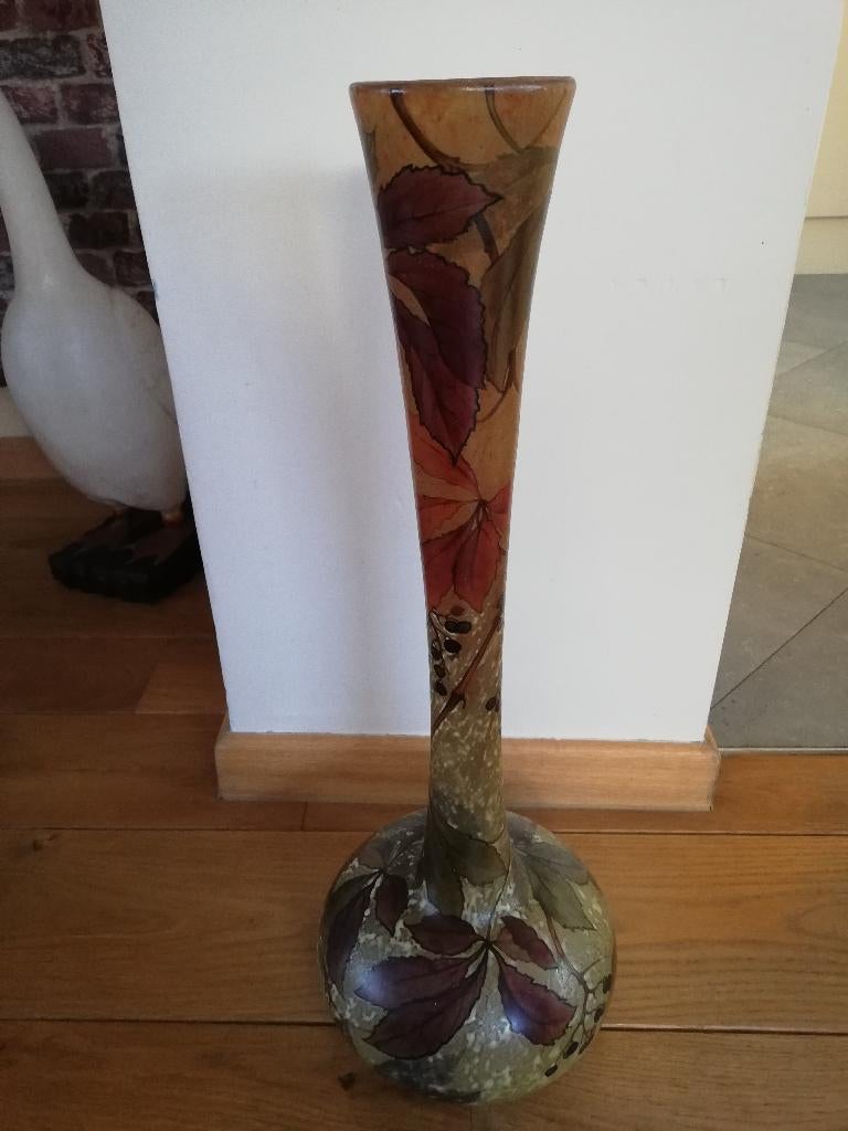VASE LEGRAS, Enlèvement