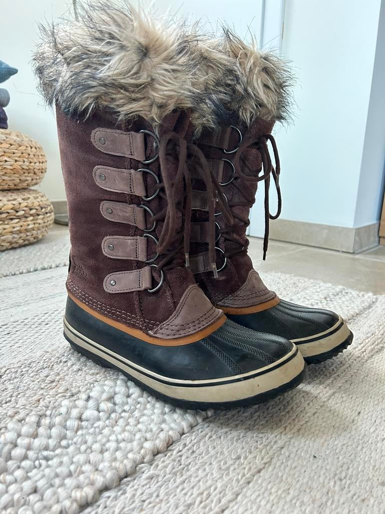Sorel Snowboots dames maat 41, Ophalen, Bruin, Snowboots, Gedragen