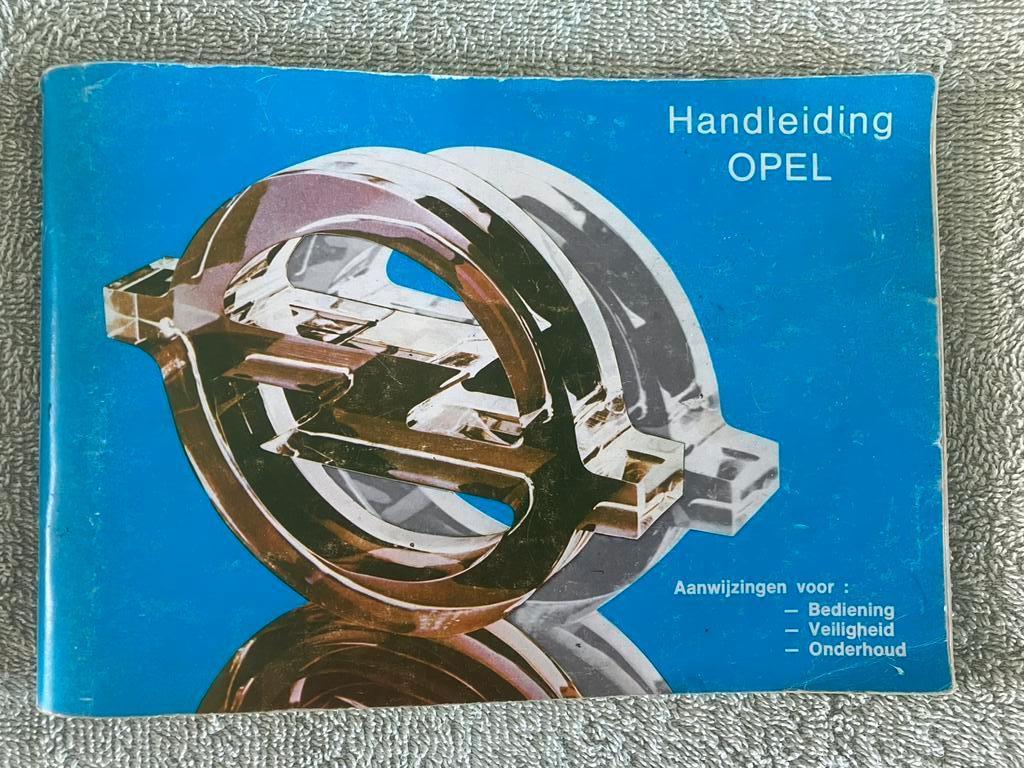 Origineel Opel Handleiding 1979 Ascona Kadett Manta Rekord.., Auto's, Opel, Particulier, Te koop