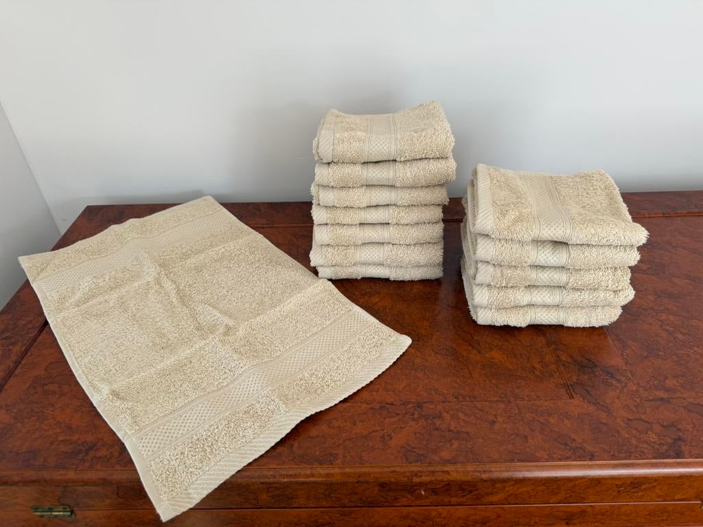 Serviette d'invité De Witte Lietaer 30 W 60 cm 540 gr/m2, Enlèvement, Serviette invité