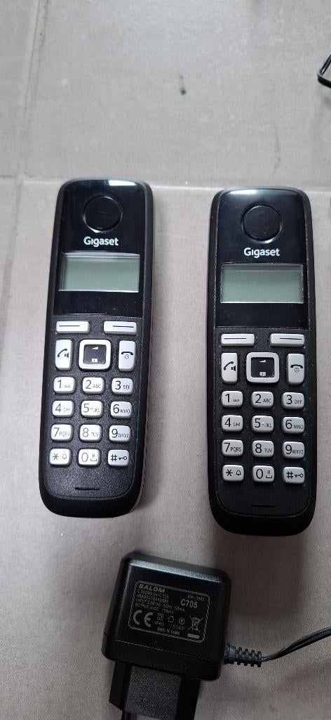 Draagbare telefoon Siemens Gigaset met extra post, Télécoms, Téléphonie mobile | Siemens, Classique ou Candybar, Comme neuf, Enlèvement