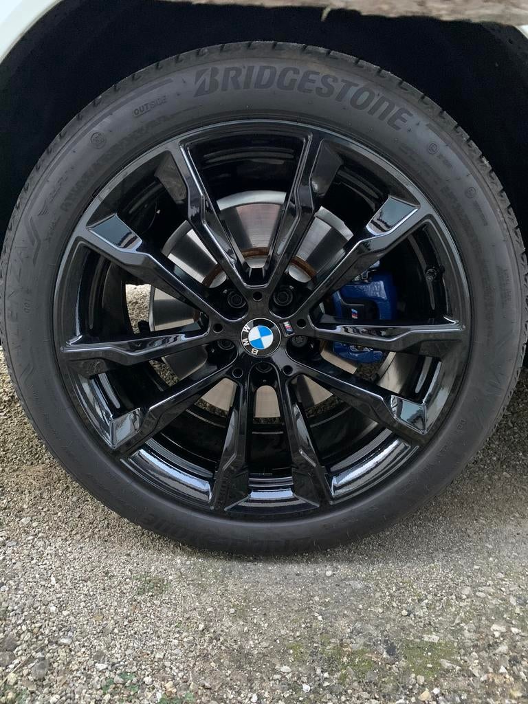 Jantes BMW X3 de style OEM 699M en noir brillant, Autos : Pièces & Accessoires, Pneus été, Enlèvement, Utilisé, 20 pouces