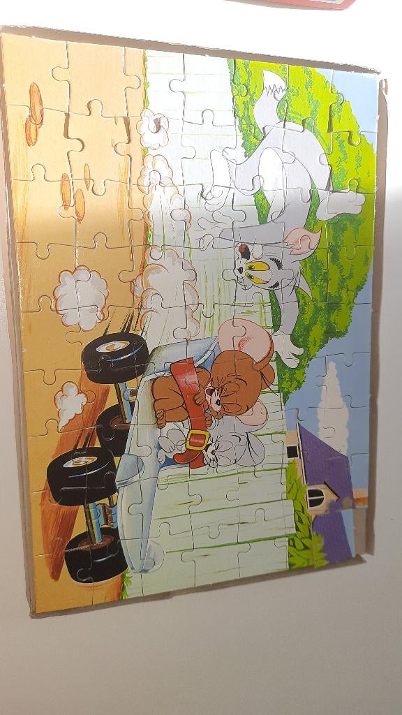 Puzzels vintage, Ophalen, Minder dan 500 stukjes, Gebruikt, Legpuzzel