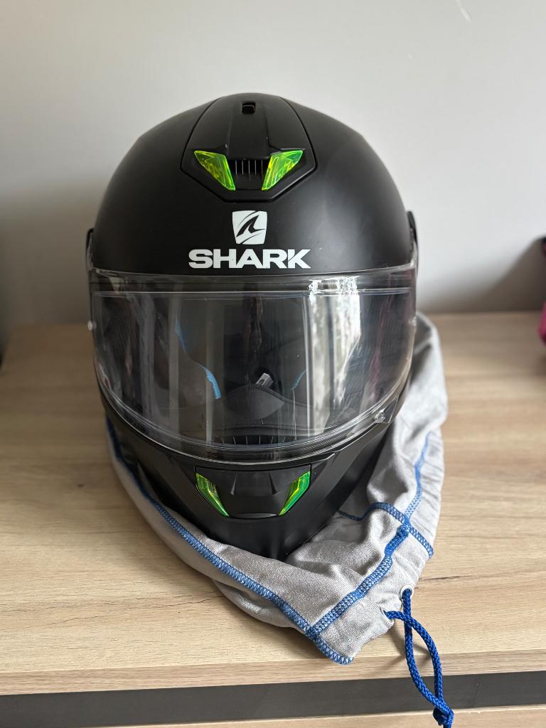 Motohelm, Motoren, Ophalen, Shark, Nieuw zonder kaartje, S