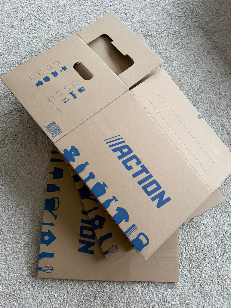 Verhuisdozen, Ophalen, Zo goed als nieuw