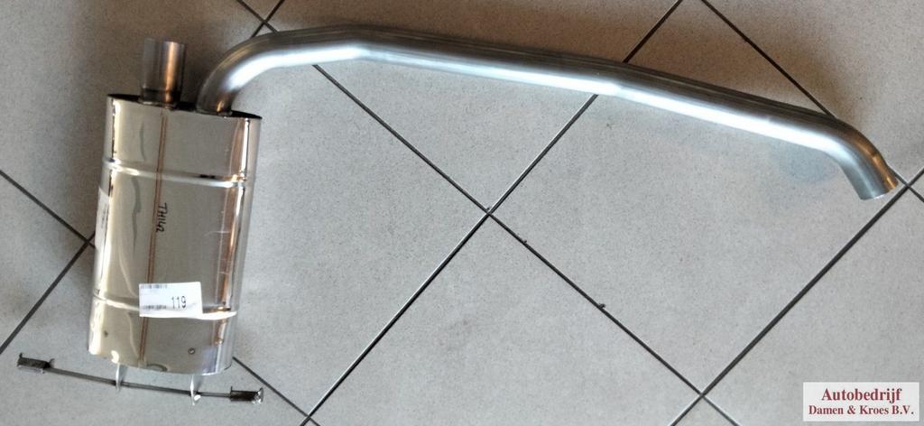 Uitlaatsysteem GEX3502SS Achterdemper Triumph Dolomite sprin, -, Overige automerken, -, Nieuw