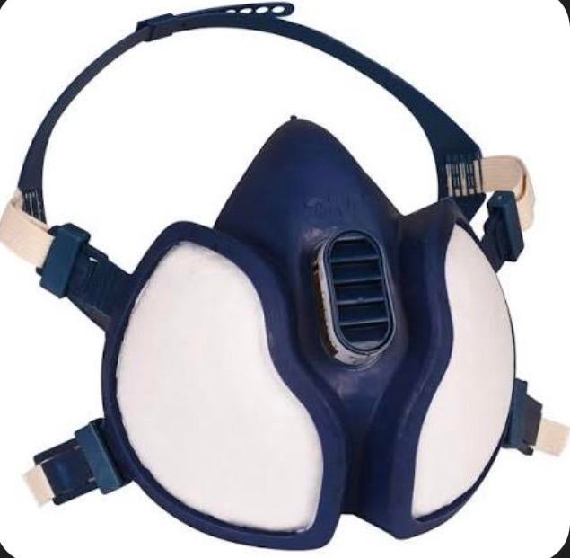 Comfortabel halfgelaatsmasker/ ademhalingsbescherming, Ophalen of Verzenden