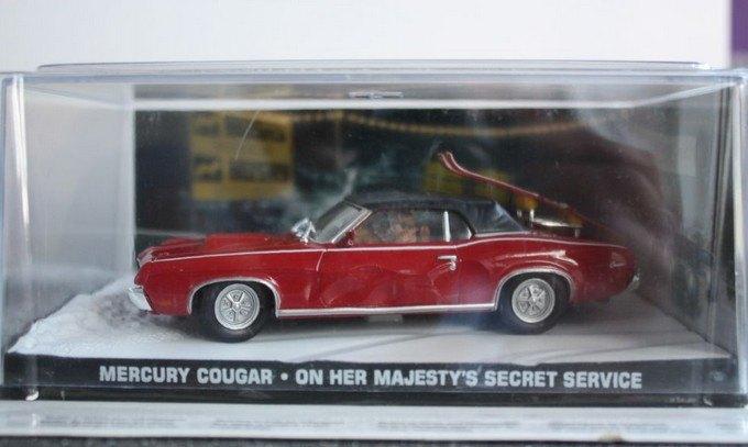 Voiture James Bond : Mercury Cougar « Au service secret de S, Hobby & Loisirs créatifs, Voitures miniatures | 1:43, Comme neuf