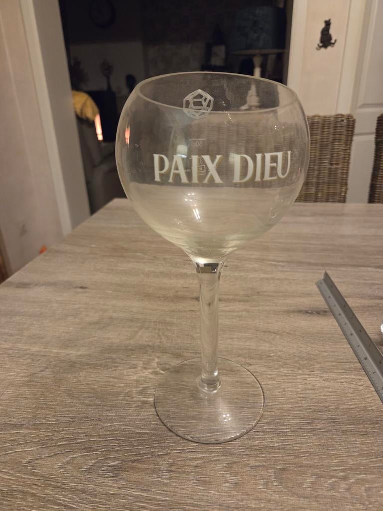 Verre Paix Dieu 50 cl, Collections, Enlèvement ou Envoi