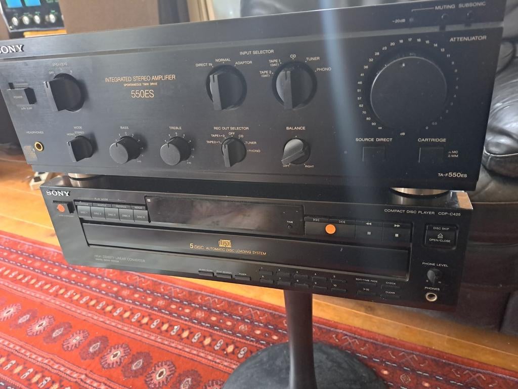 Ampli et lecteur cd sony, Enlèvement, Pioneer