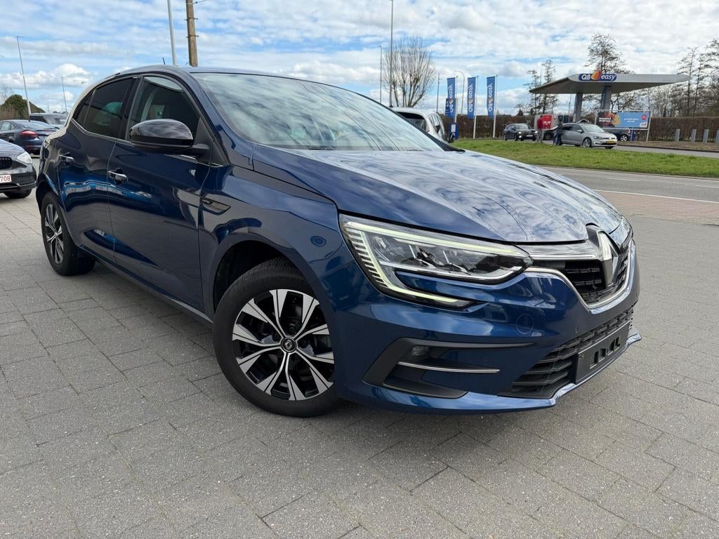 Renault Megane 1,0 tce benzine, Auto's, Parkeersensor, Euro 6, Blauw, Bedrijf