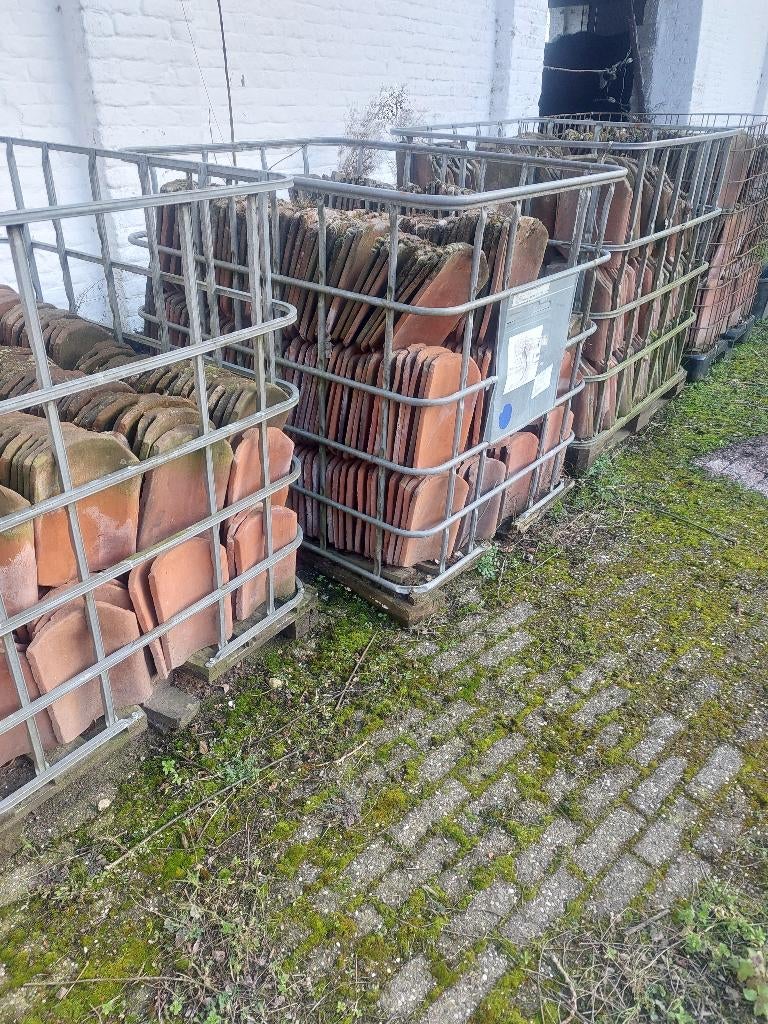 rode Boomse pannen te koop, Ophalen, Gebruikt, Steen of Klei, 15 m² of meer