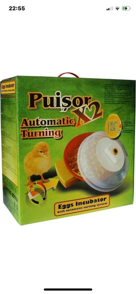 Automatische broedmachine 51 eieren, Dieren en Toebehoren, Ophalen, Zo goed als nieuw