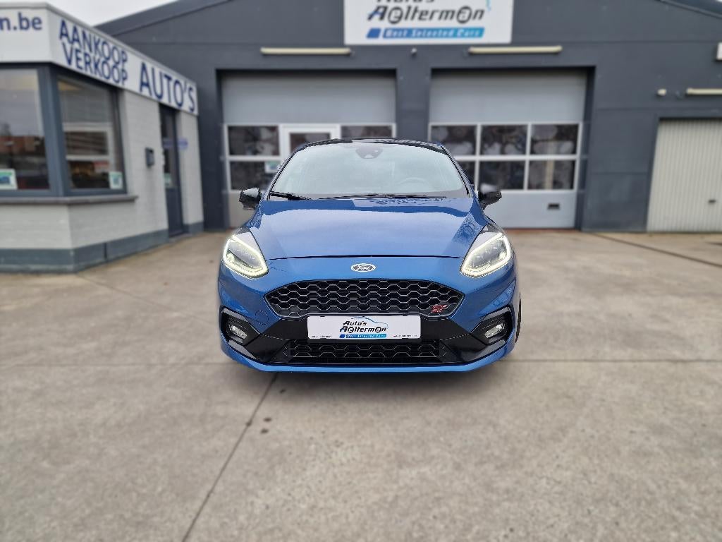 Ford Fiesta ST 1.5 Boost  STERRENHEMEL * TRUNK BRACE, Auto's, Ford, Voorwielaandrijving, Start-stop-systeem, Blauw, Bedrijf