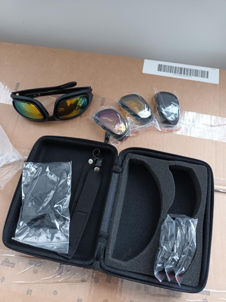 Fiets- of sportbril, Ophalen