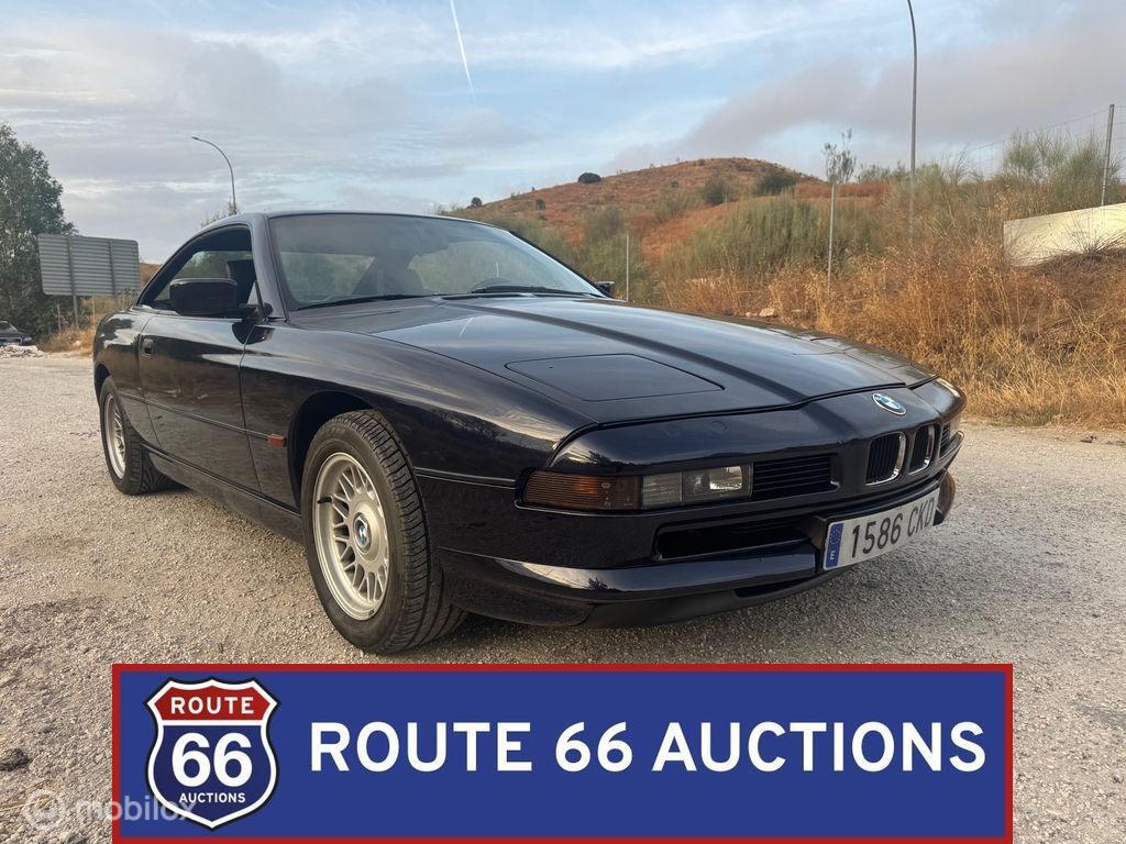 BMW 840Ci | 1995 | Route 66 Auctions, Zwart, Bedrijf, Handgeschakeld, Overige carrosserie