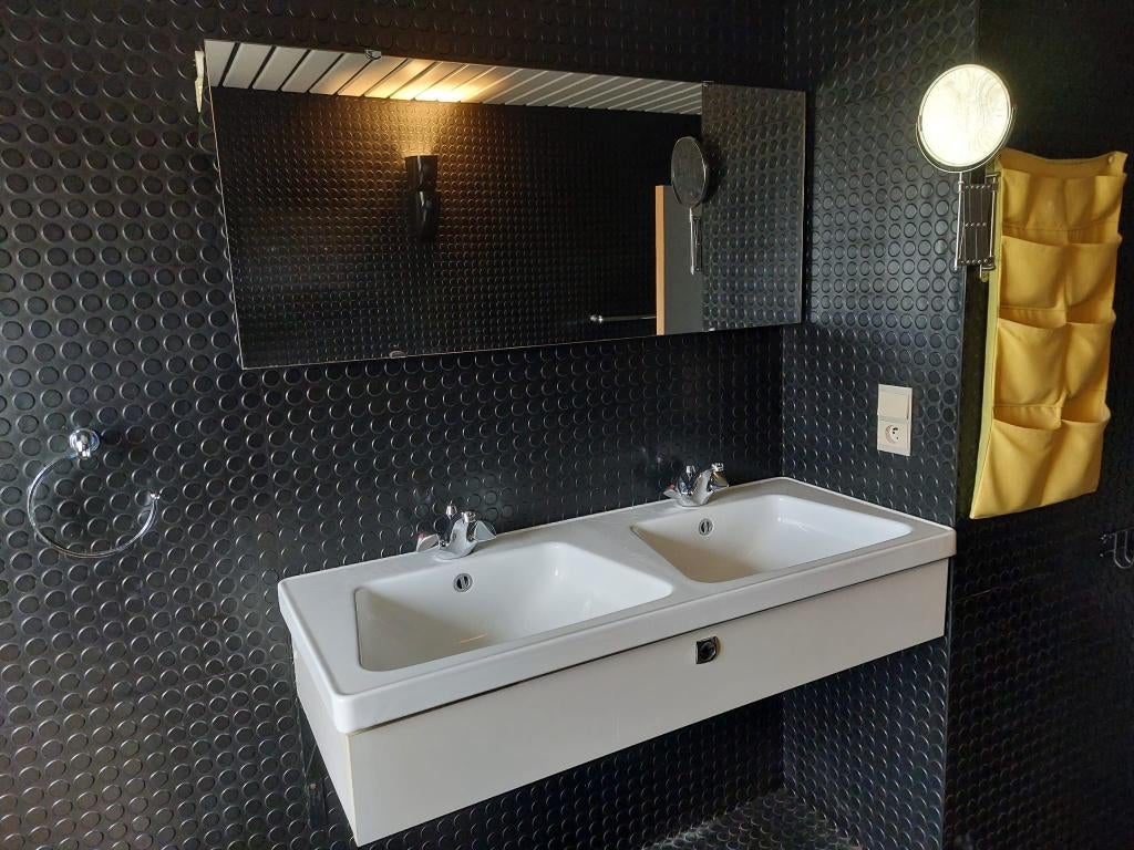 Lavabo double - vintage, Enlèvement, Utilisé, Pierre, Lavabo