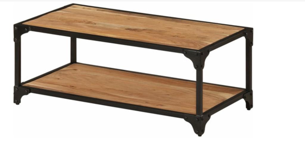 Table basse maison du monde sur roulette, Moins de 50 cm, Chêne, 50 à 100 cm, Enlèvement