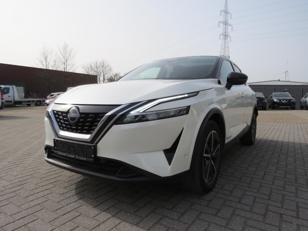 NISSAN QASHQAI TEKNA E-POWER NR.386, Auto's, Nissan, Wit, 5 deurs, Hybride Elektrisch/Benzine, 140 kW