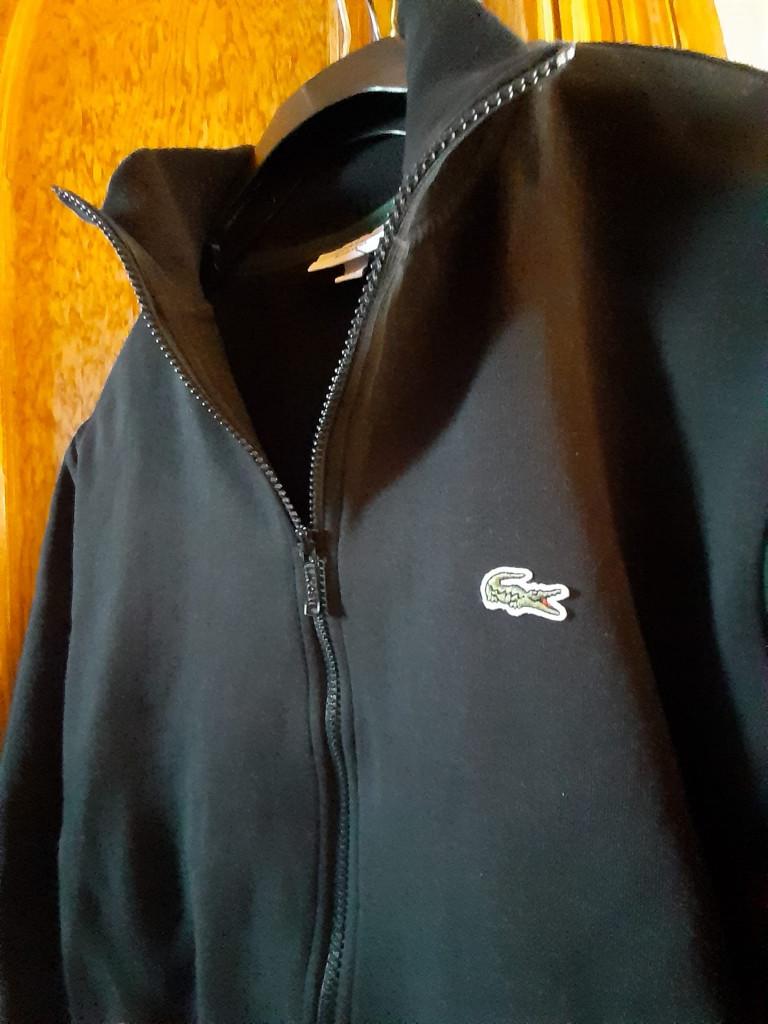 Lacoste sweat zippé noir M, Vêtements | Hommes, Pulls & Vestes, Lacoste, Comme neuf, Enlèvement, Taille 48/50 (M)
