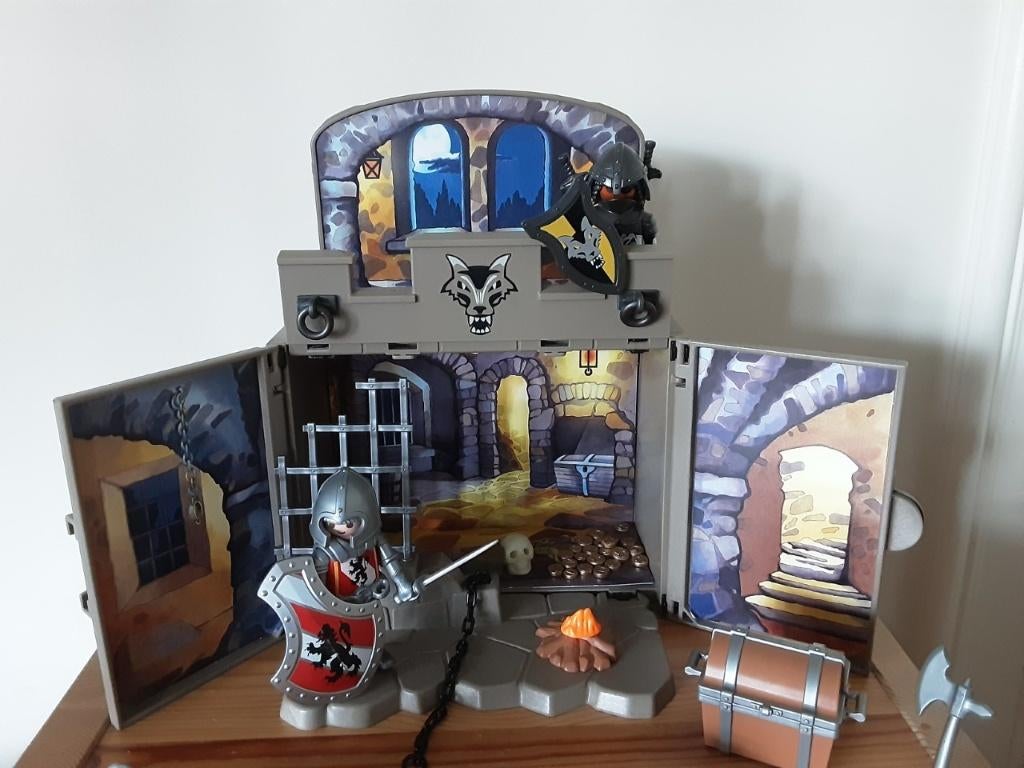 PLaymobil Novelmore ridderset - compleet, Kinderen en Baby's, Speelgoed | Playmobil, Zo goed als nieuw, Complete set, Ophalen of Verzenden