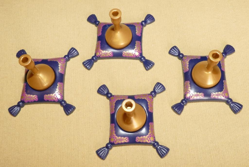 Playmobil onderdelen 4 Arabische lampen met onderlegger, Kinderen en Baby's, Speelgoed | Playmobil, Ophalen of Verzenden, Nieuw