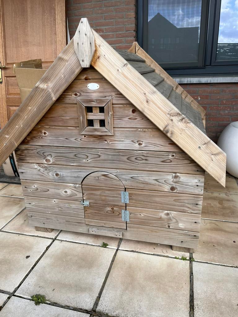 Hok - verblijf - kippen - konijne - cavia - schildpadden, Dieren en Toebehoren, Ophalen, Zo goed als nieuw