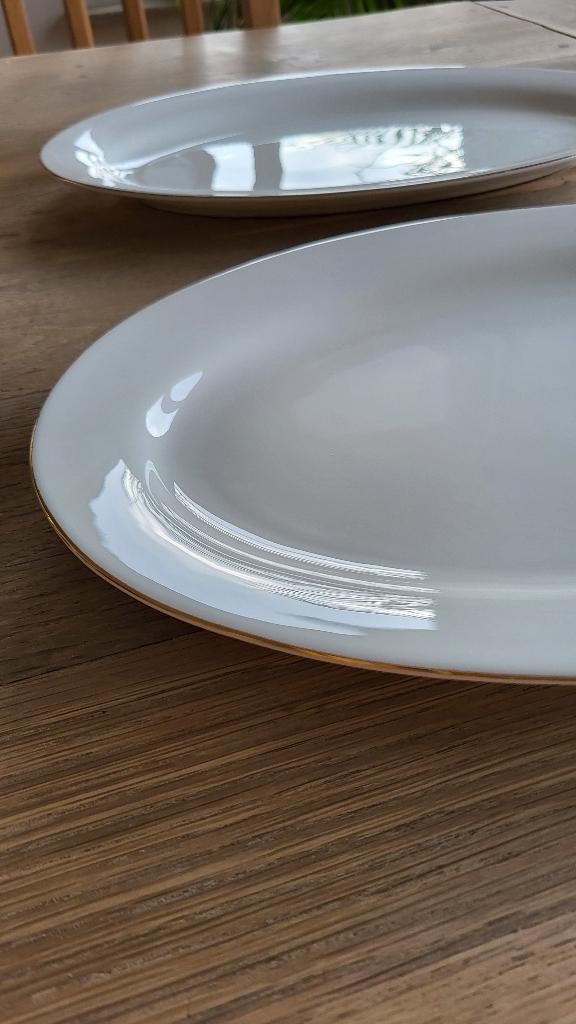 Service Zara Home porcelaine blanc et doré, Enlèvement