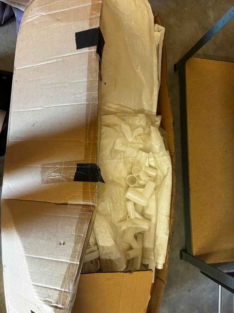 Partytent met zijwanden die dicht kunnen, Tuin en Terras, Partytenten, Ophalen, Partytent