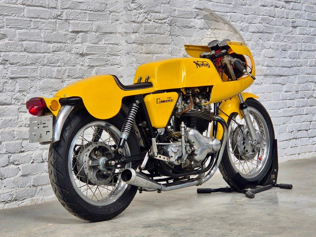 Norton commando 750 Norvil 1972 750cc @motomobilia, 750 cc, 2 cilinders, Motorrijbewijs A, Bedrijf