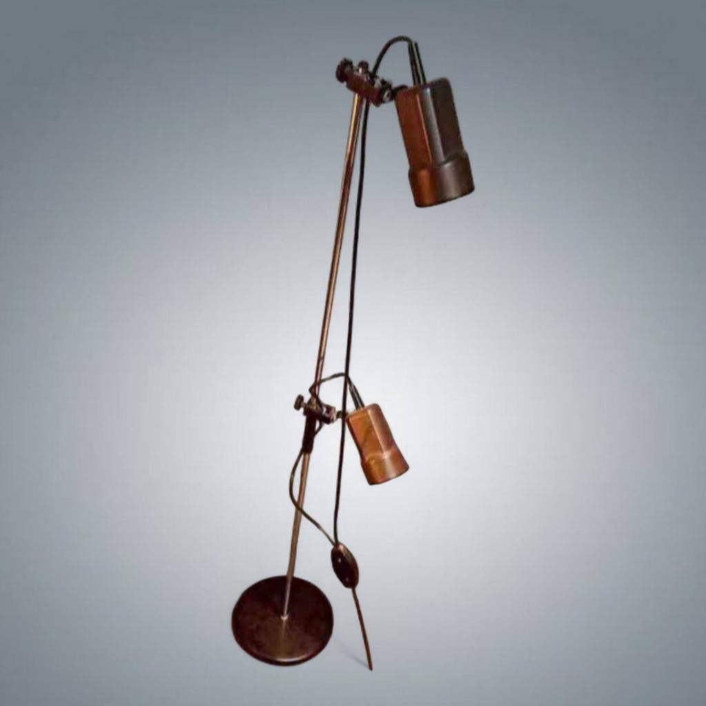 Vintage lamp, vloerlamp, leeslamp, Huis en Inrichting, Lampen | Wandlampen, Ophalen