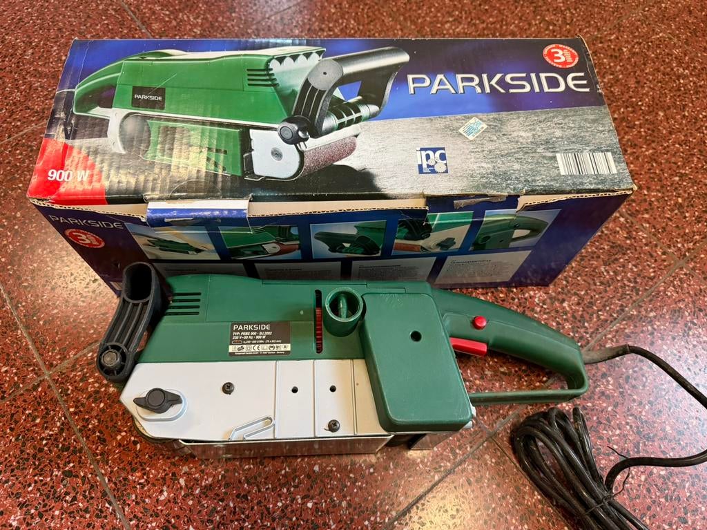 Parkside schaaf of schuurmachine, Ophalen, Gebruikt