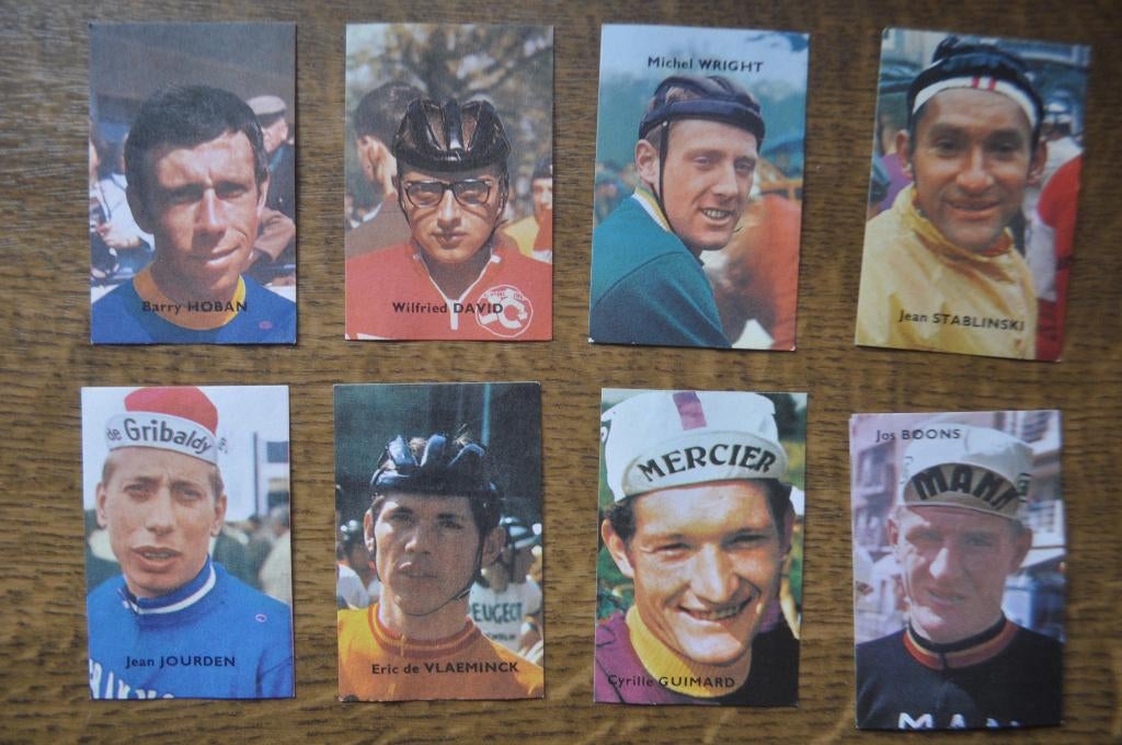 VICTORIA 8 PRENTJES WIELRENNERS, Enlèvement ou Envoi, Utilisé, Plusieurs images