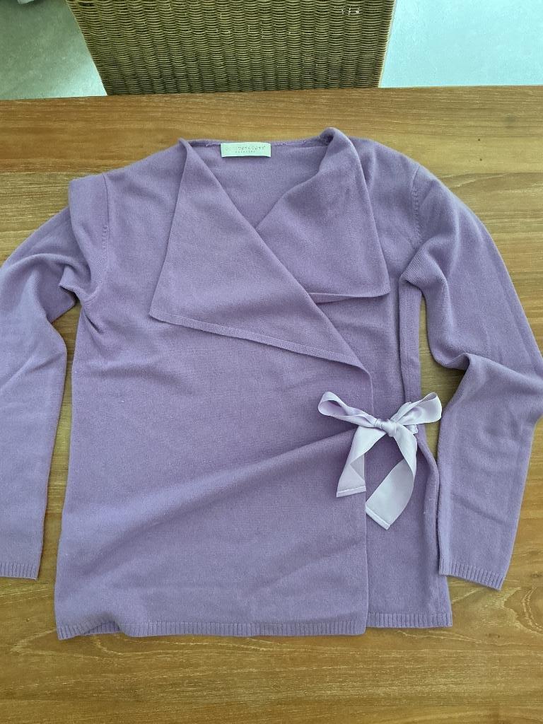 Pull, cache-coeur, zuiver cashmere maat 38, Ophalen, Zo goed als nieuw, Maat 38/40 (M)