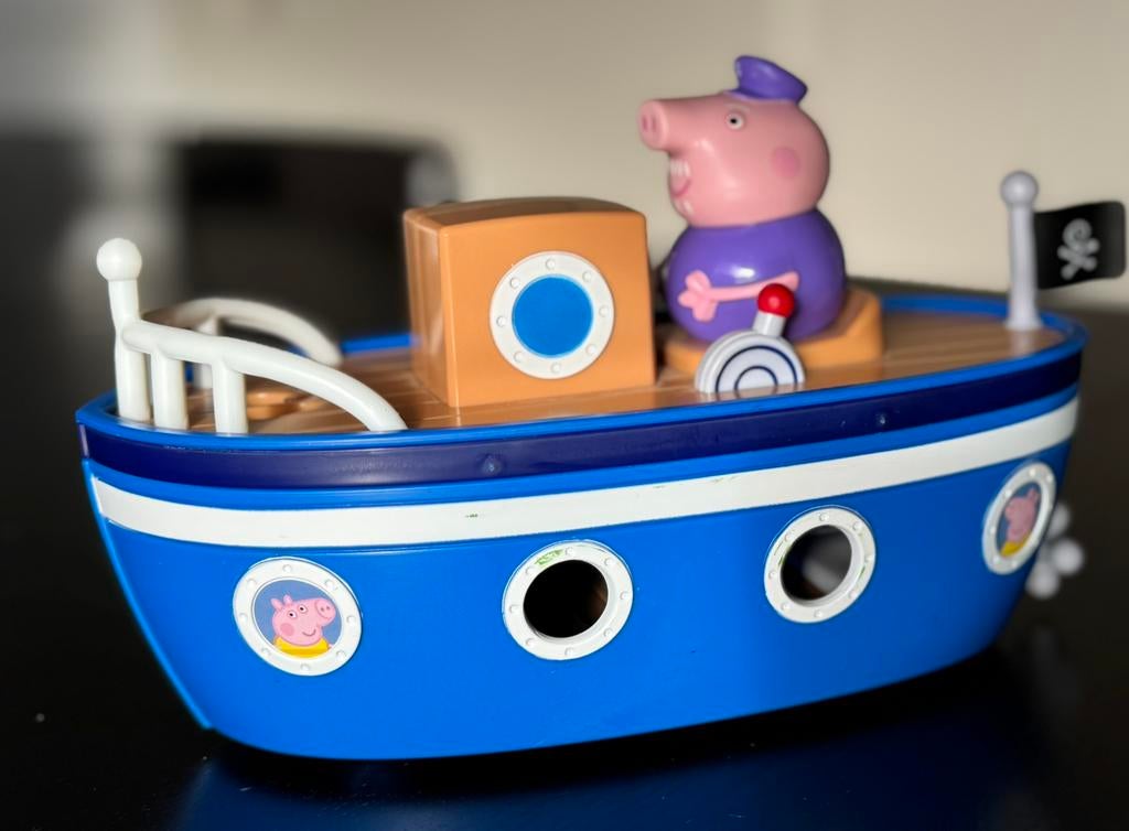Le bateau peppa pig, Enlèvement, Utilisé